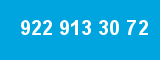 922 913 30 72 922 913 30 72